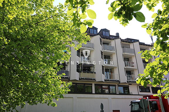 Außenansicht Balkone