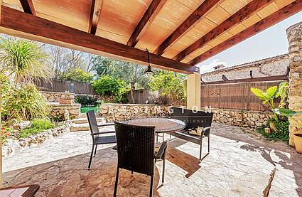 Haus in Ruberts, Mallorca-terrasse