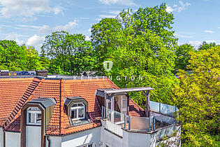 Außenansicht Dachterrasse 